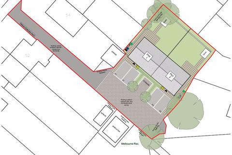 undefined, Melbourne Road - Plot for A Pair of 3 Bed Semi-Detached Houses with Outline Planning Approval