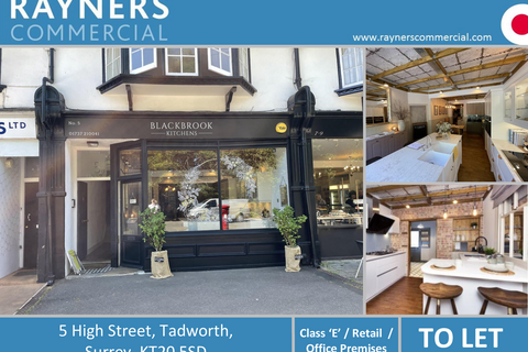 Retail property (high street) to rent, 5 High St Tadworth KT20 5SD