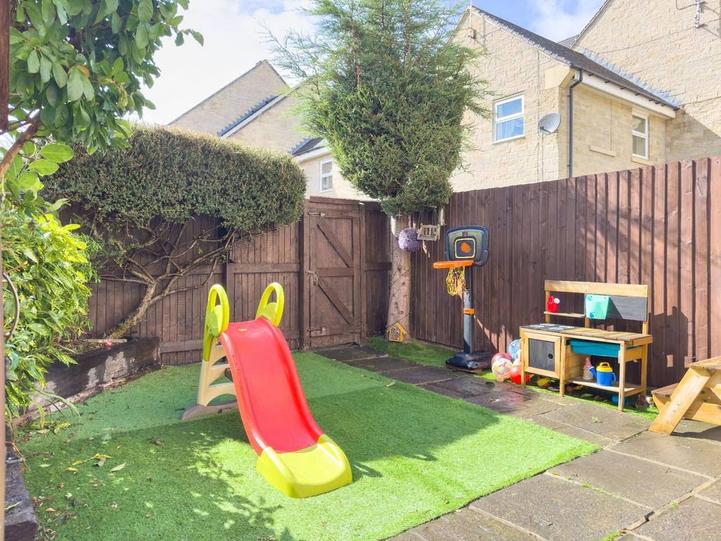 Rear garden