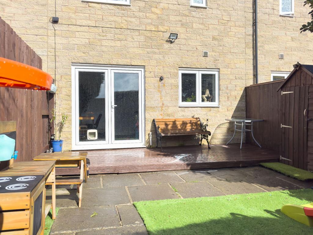 Rear garden