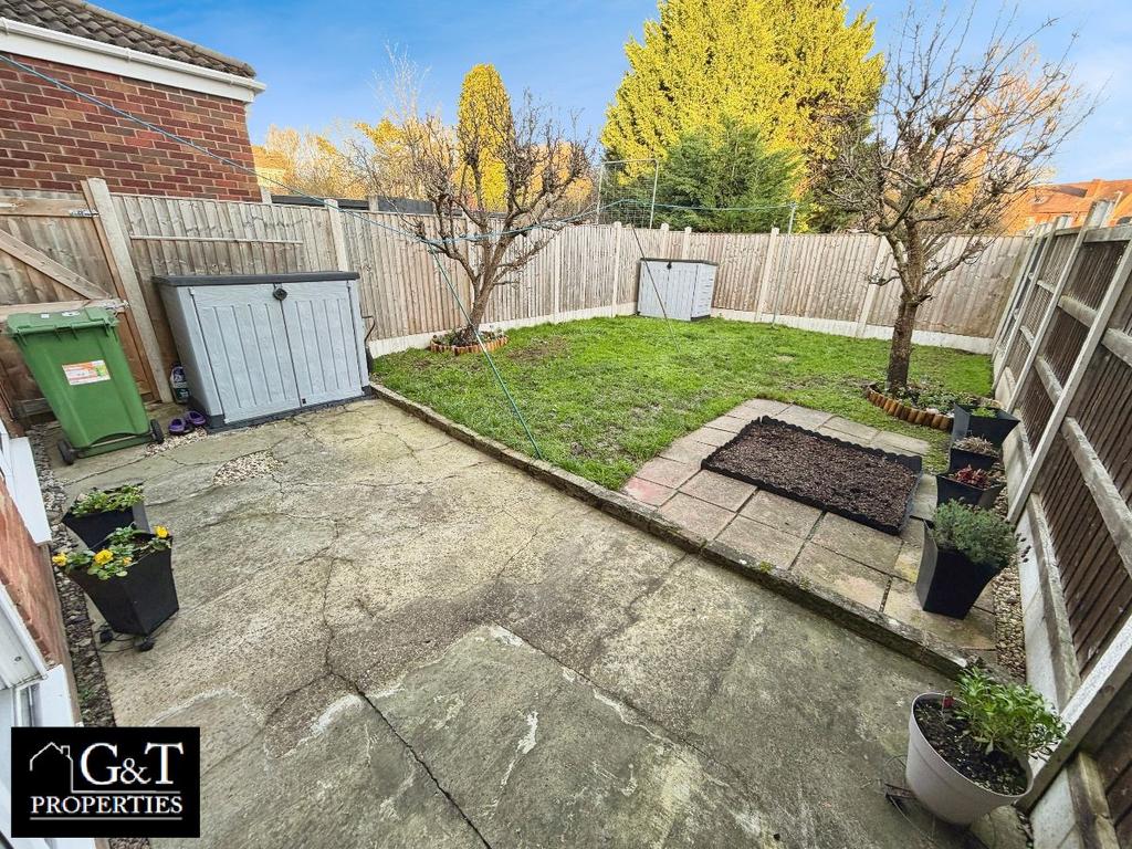 Rear garden