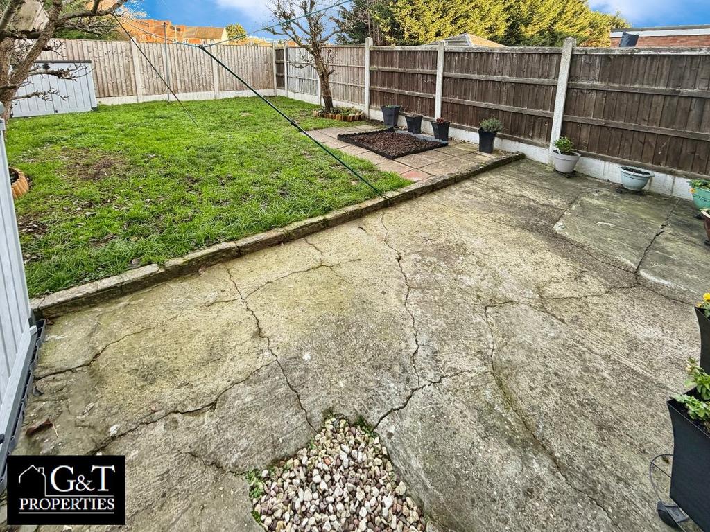 Rear garden