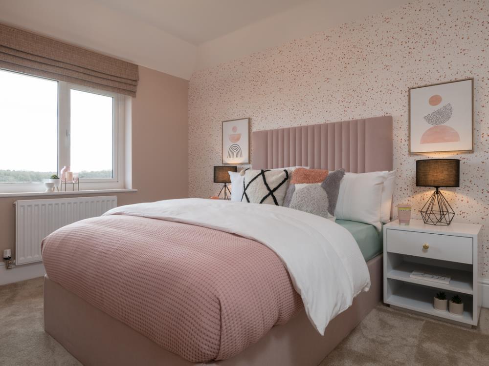 Bedroom 3 of the Ledsham, a 4 bedroom house