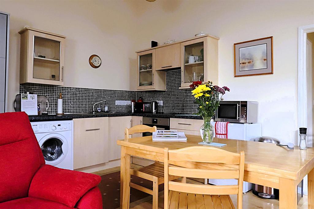 Open plan kitchen living space