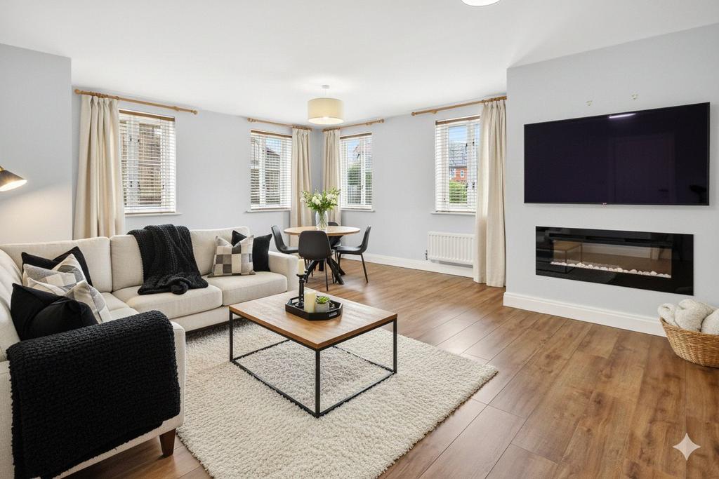 Staged Living Room