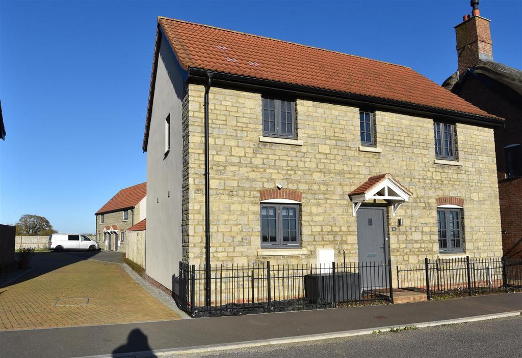 Front and to the Garages
