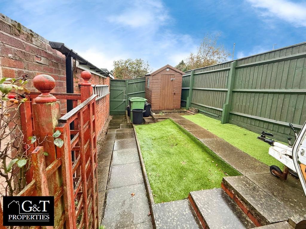 Rear garden