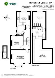 2 bedroom flat for sale, Thirsk Road, London, SW11