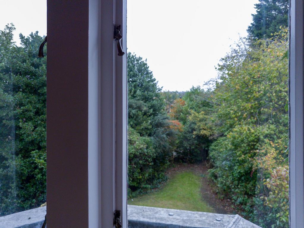 Garden view from bedroom 1