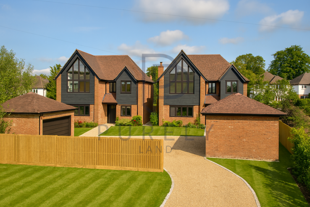 Lacey Green CGI (front elevations)