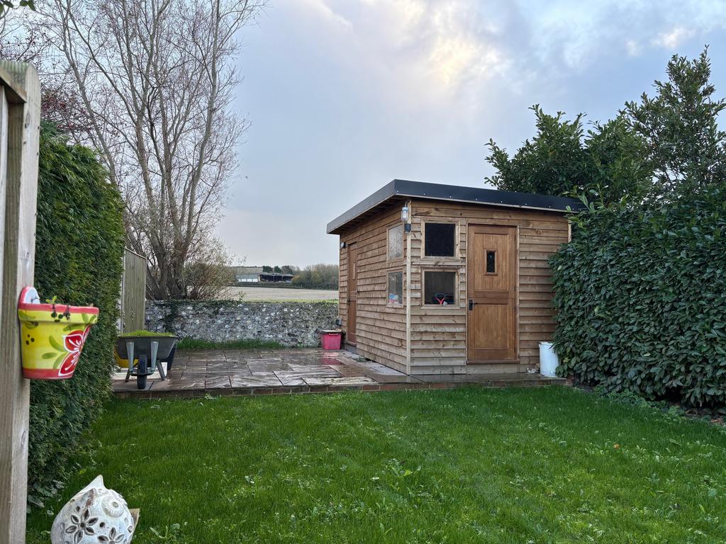 Garden office and shed