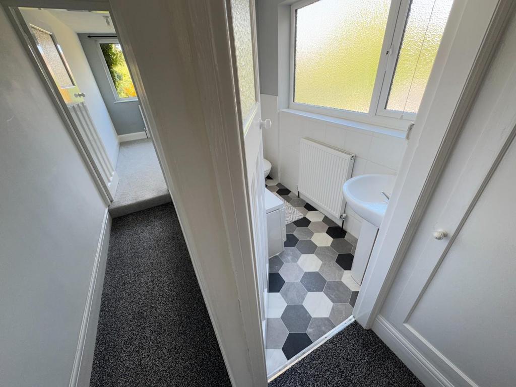Access to bedroom three and bathroom