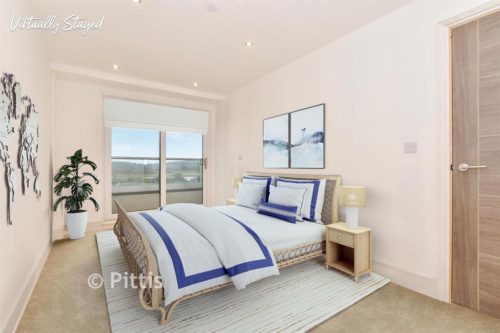 Bedroom 2 Staged