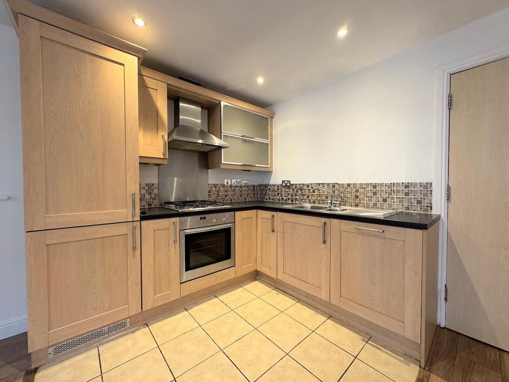 Open plan living dining kitchen