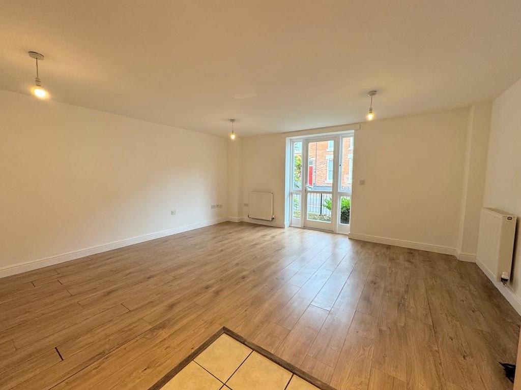 Open plan living dining kitchen