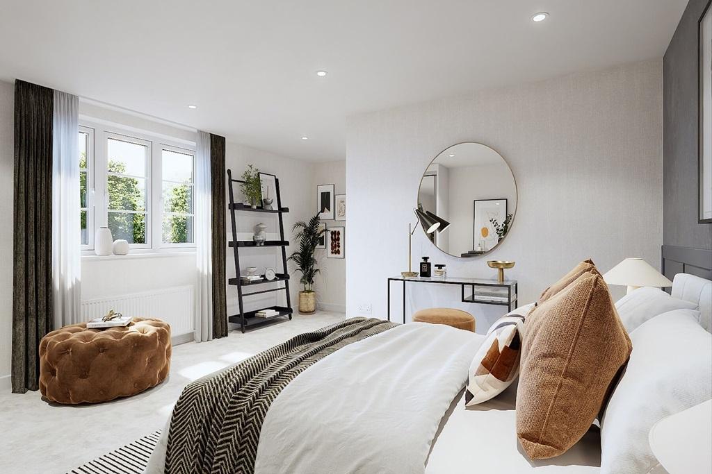 Ideal bedroom when guests come over - typical...