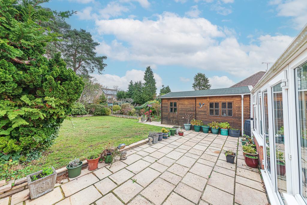 Rear garden