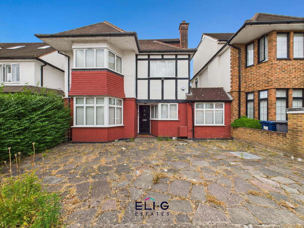 A large four-bedroom link-detached chain-free pro