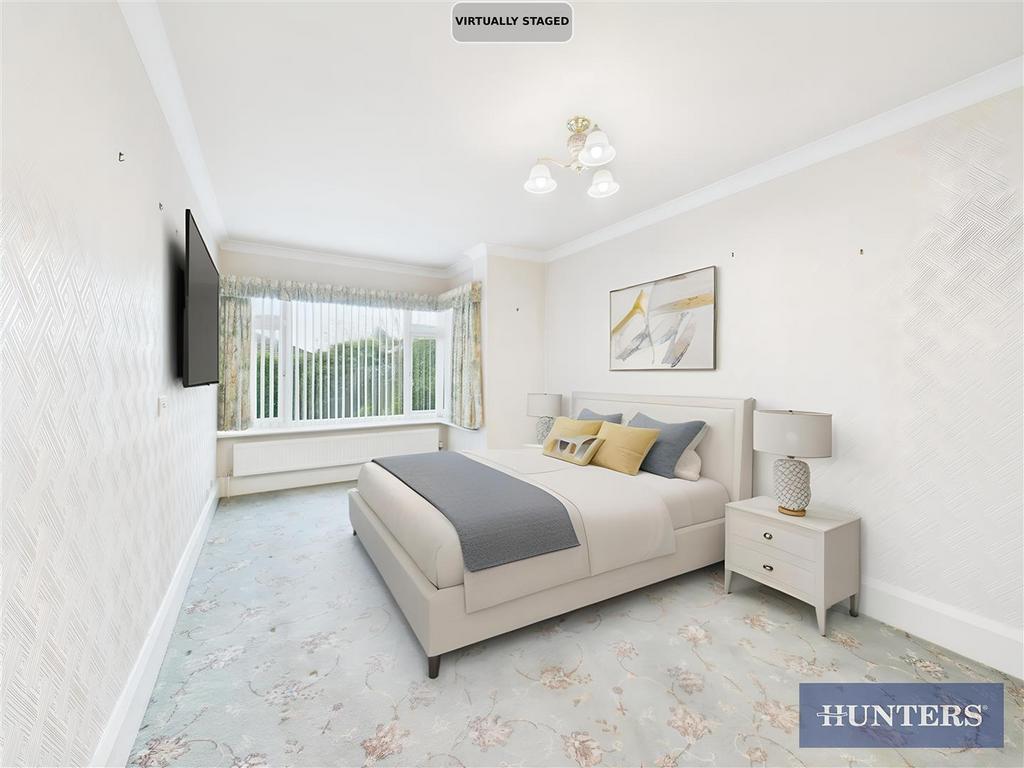 Bedroom AI Staged