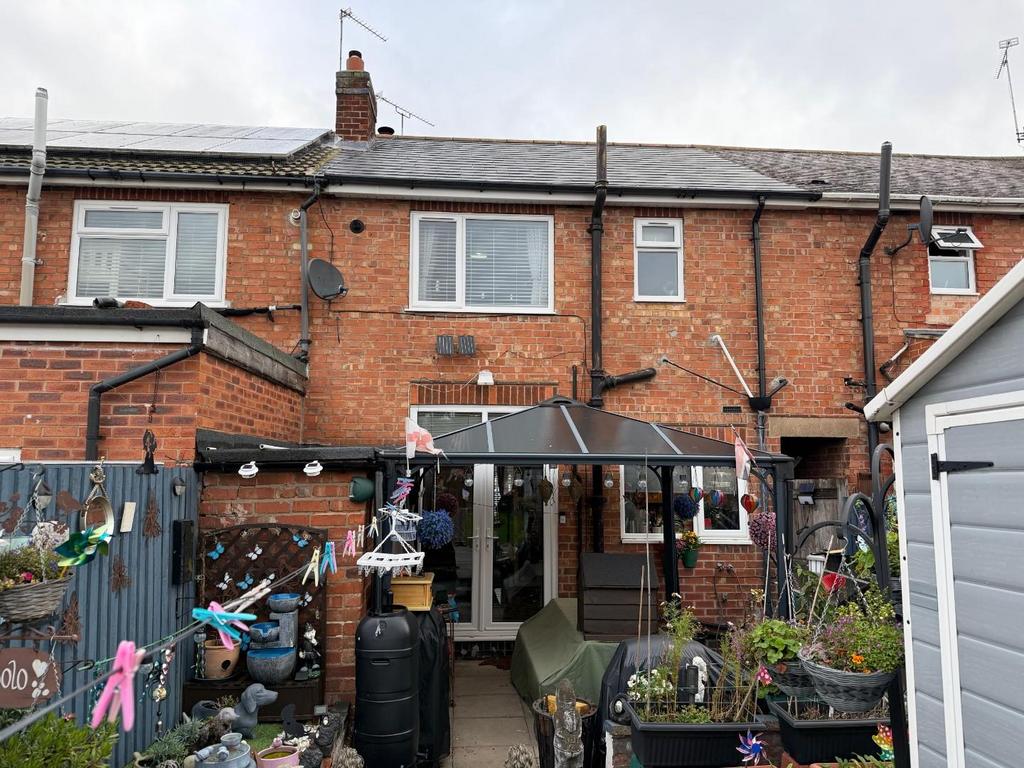 Back of property