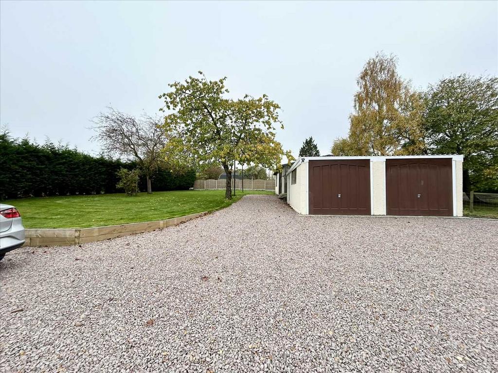 Double garage