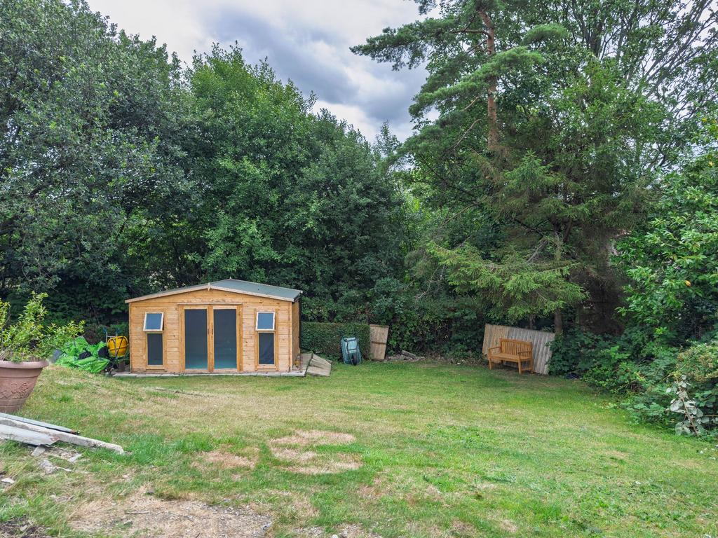 Rear garden
