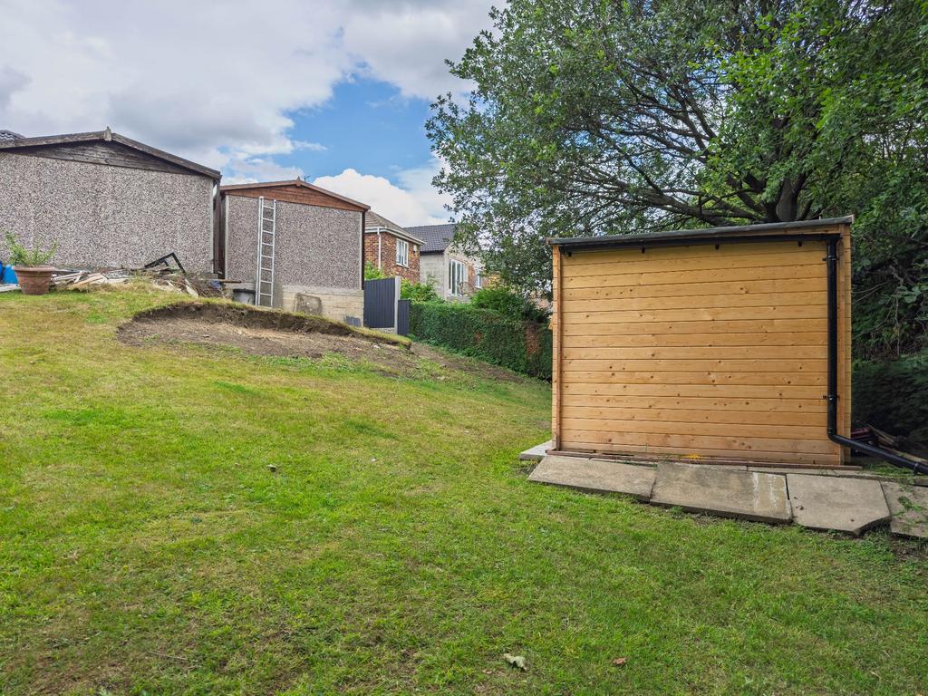 Rear garden
