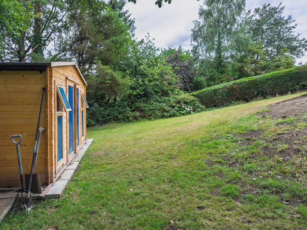Rear garden