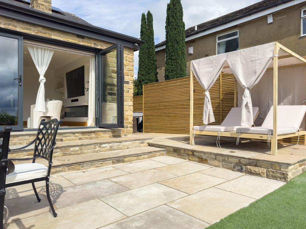 Outside seating area