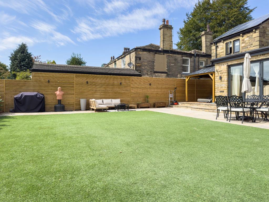 Rear garden