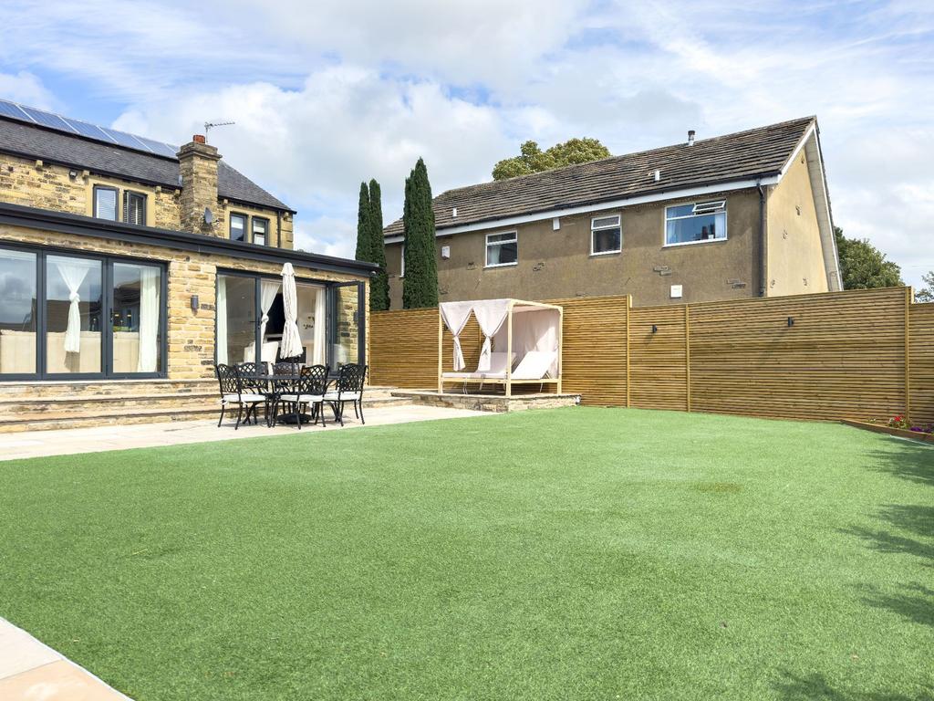 Rear garden