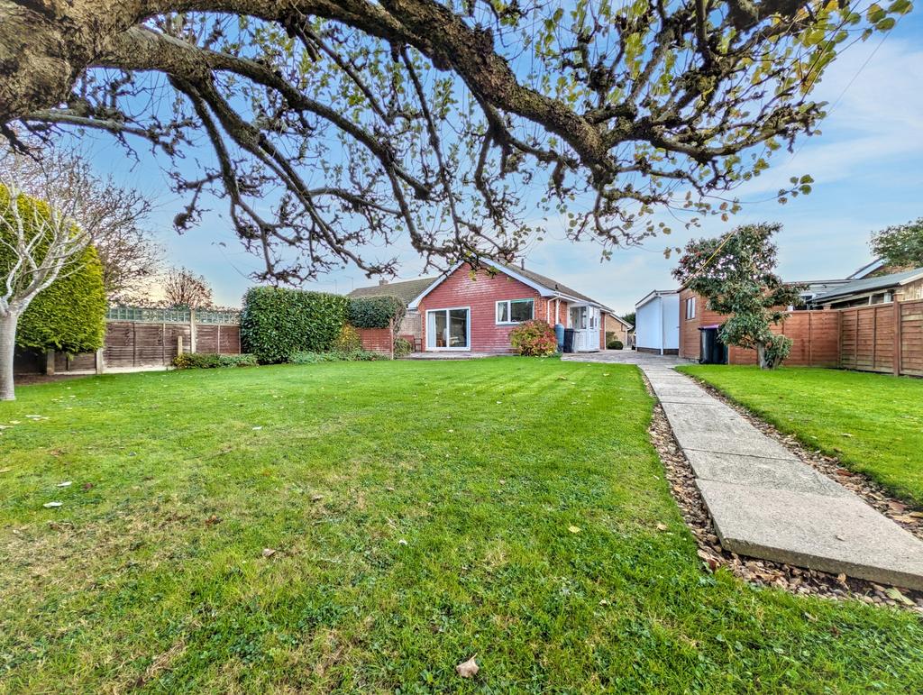 Rear garden