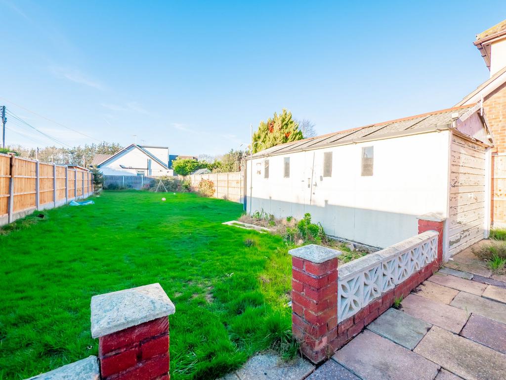 Rear garden