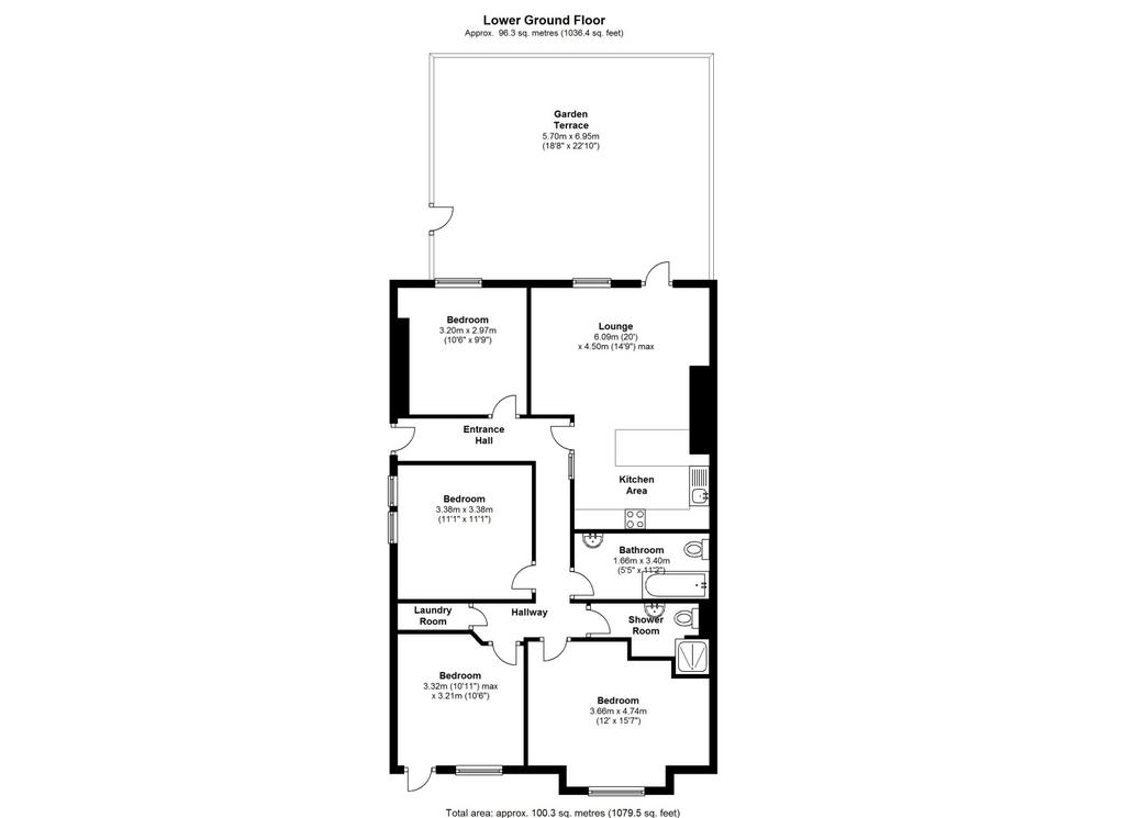 Flat 1 westcliffe floor plans