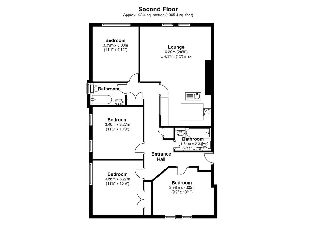 Flat 7 westcliffe floor plans