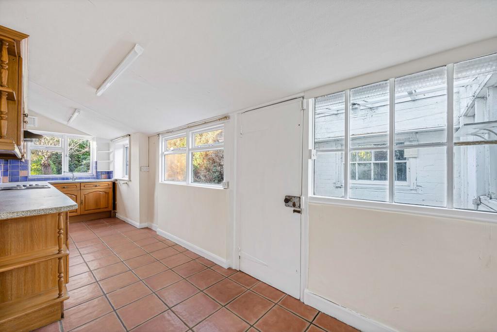 Kitchen back door
