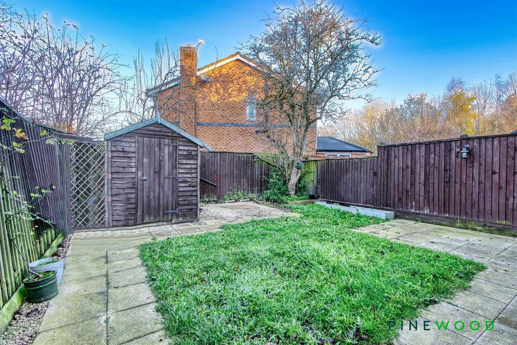 Rear garden