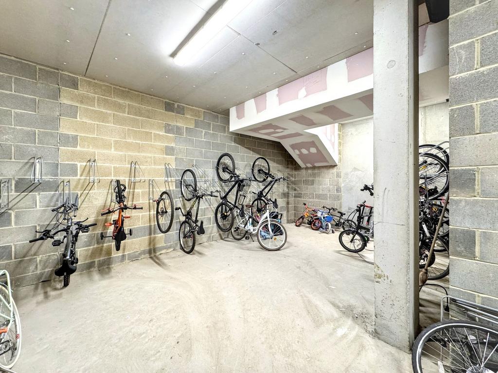 Residents bike storage