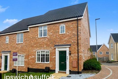 3 bedroom semi-detached house for sale, Jackdaw Close, Needham Market, Ipswich, Suffolk