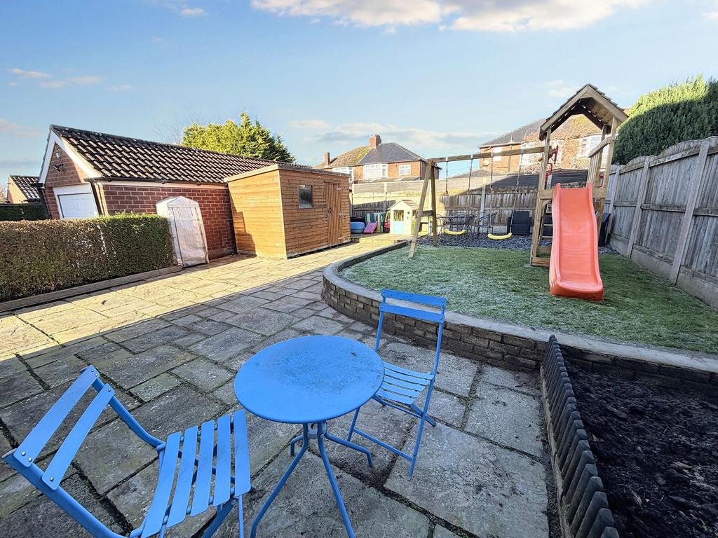 Rear garden