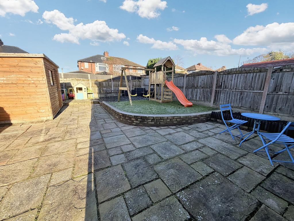 Rear garden