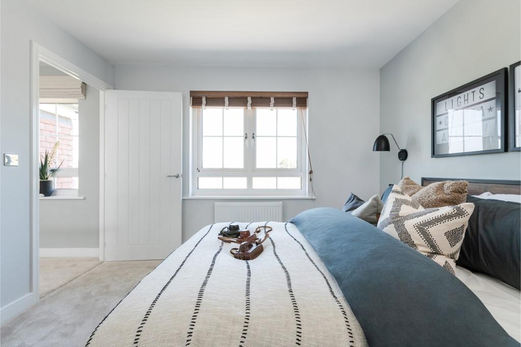 Bedroom 2 is a tranquil retreat