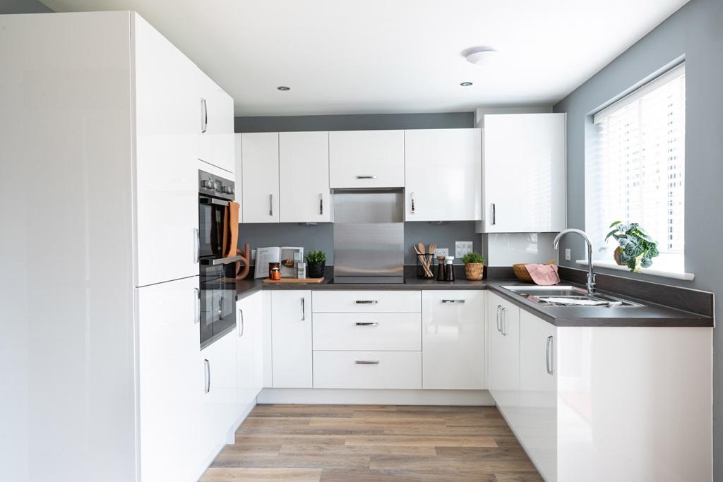 This sleek modern kitchen is a chef's dream...