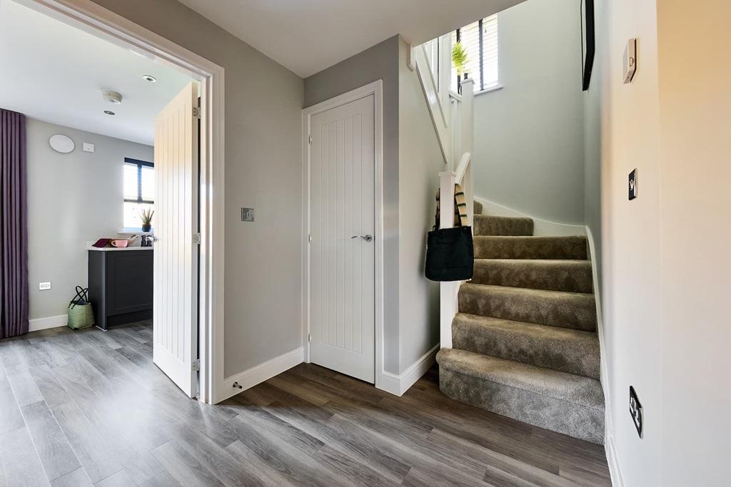 A welcoming entrance hallway awaits