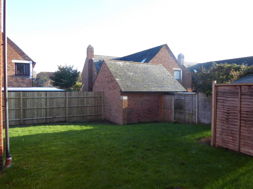 Rear garden
