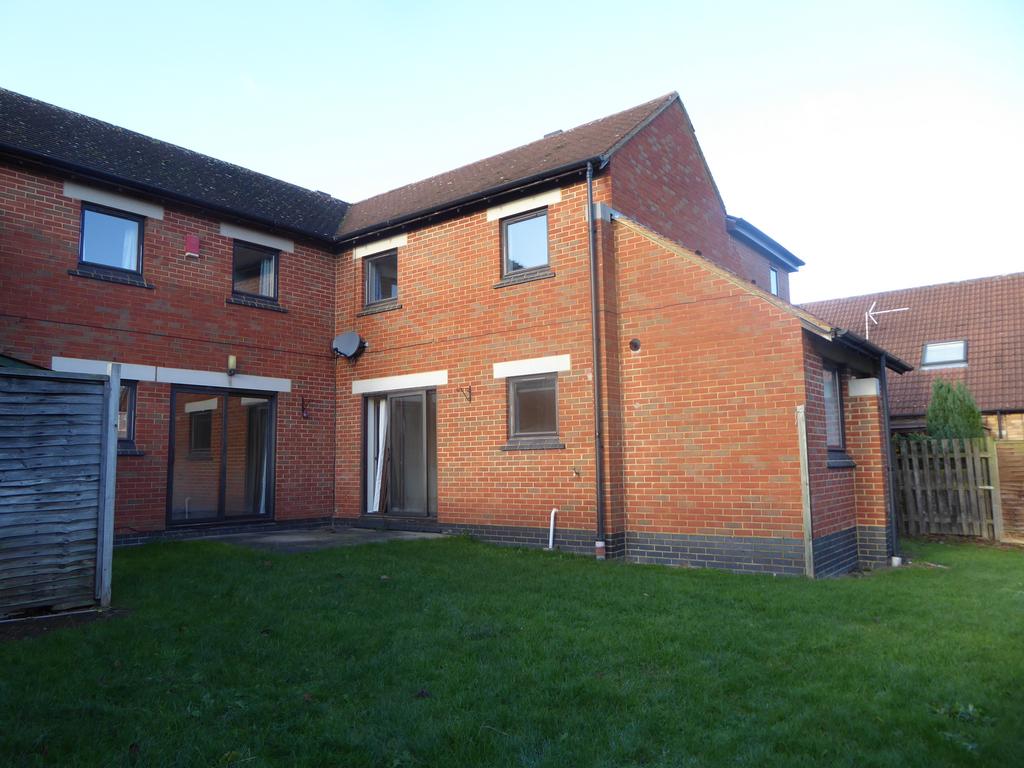 Rear of house