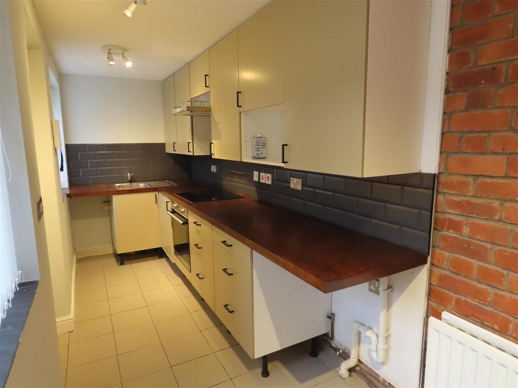 Galley style kitchen