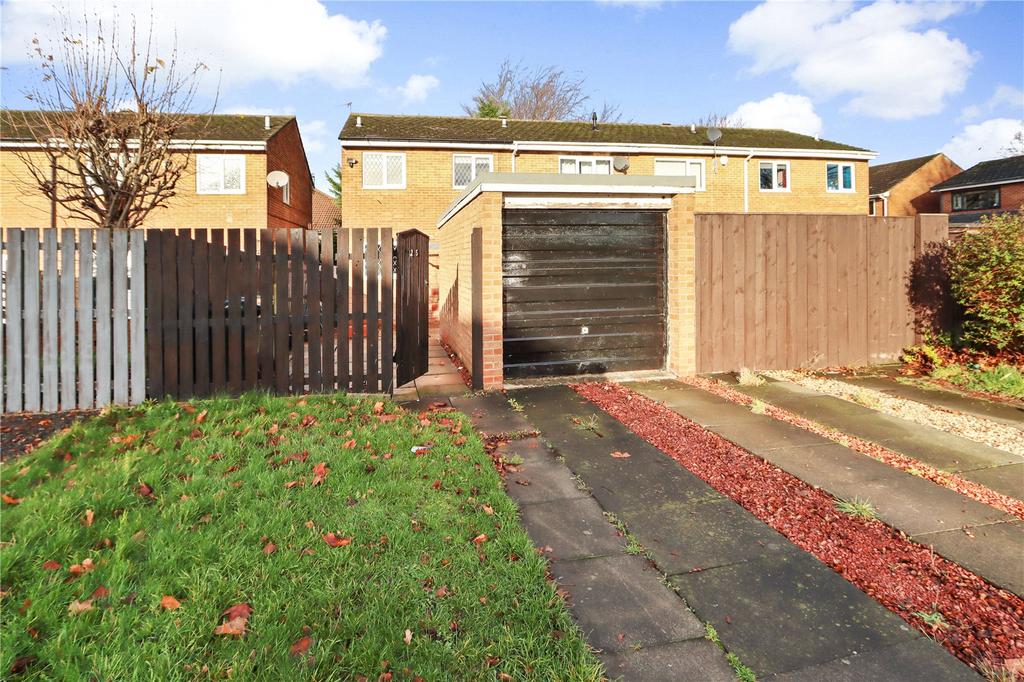 Rear With Garage