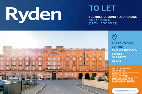 Office to rent, Washington St Glasgow G3 8AZ