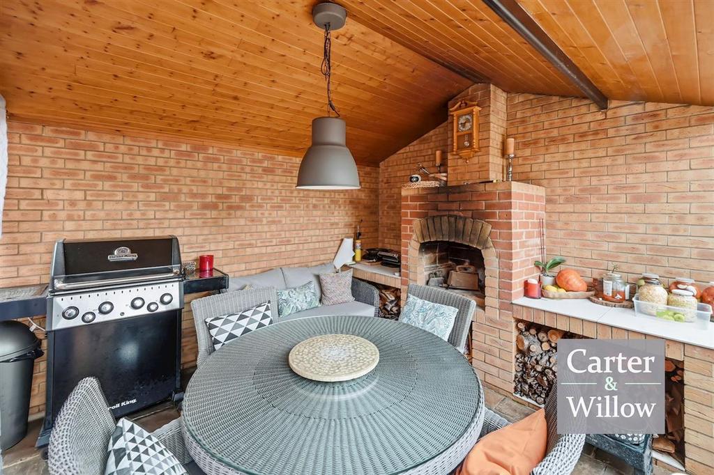 Covered patio